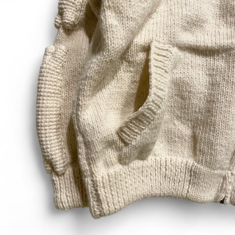 MacMahon Knitting Mills / Knit MA-1 3D BONE