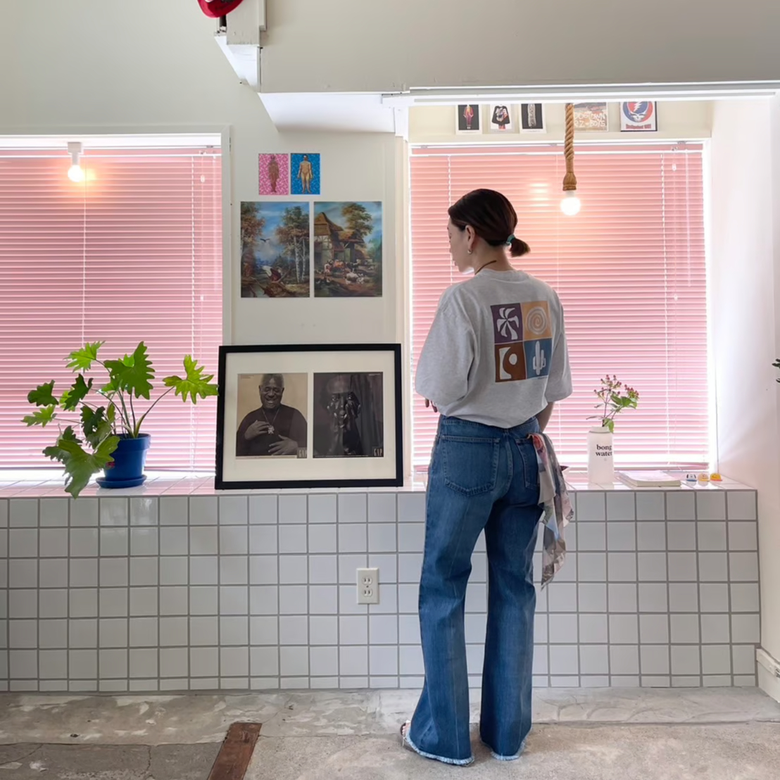 PHEENY / Vintage denim semi flared pants | FLUTTER PHEENY / Vintage denim semi flared pants | FLUTTER
