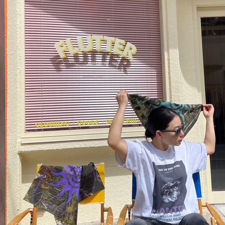 FLUTTER / Spiral SUN Bandana