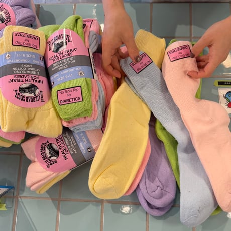 THE RAILROAD SOCK / Therapeutic Crew_(3pair) Candy Colors