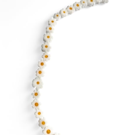 ROSETTAPRAYER / Millefiori Flower Beads Necklace
