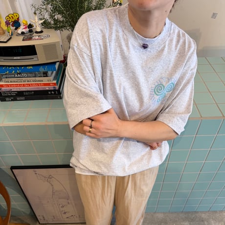 SAYHELLO / Pigment Slap Logo Tee