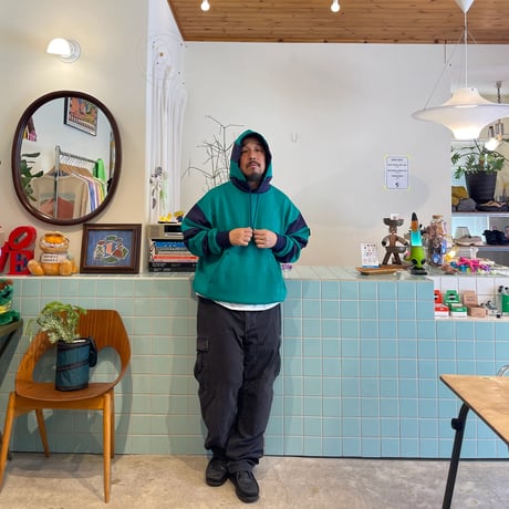 PHINGERIN / BORDER PATCH HOODIE