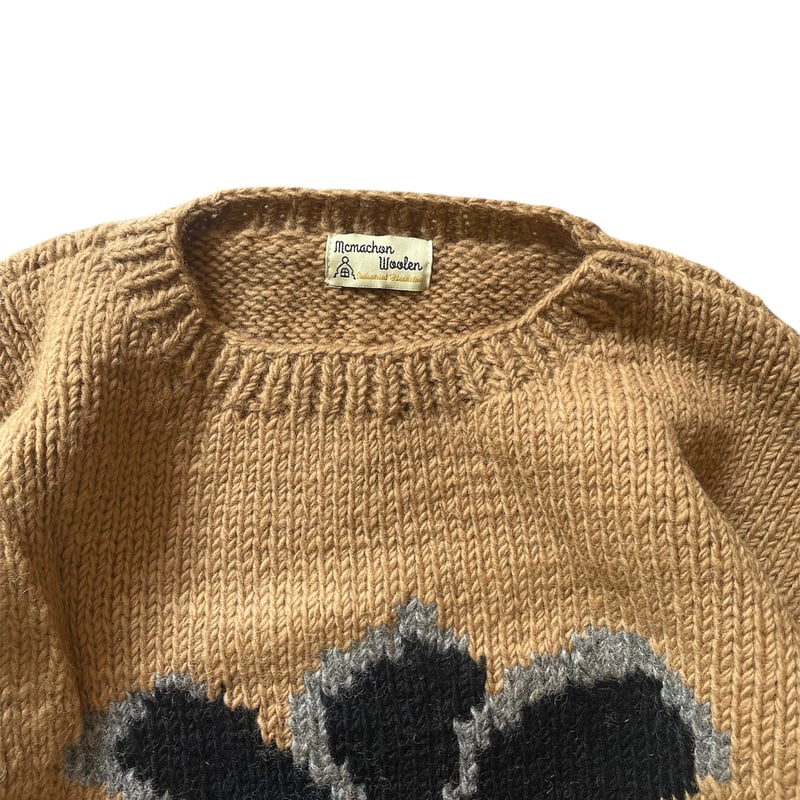 MacMahon Knitting Mills / Crew Neck Knit-Flower