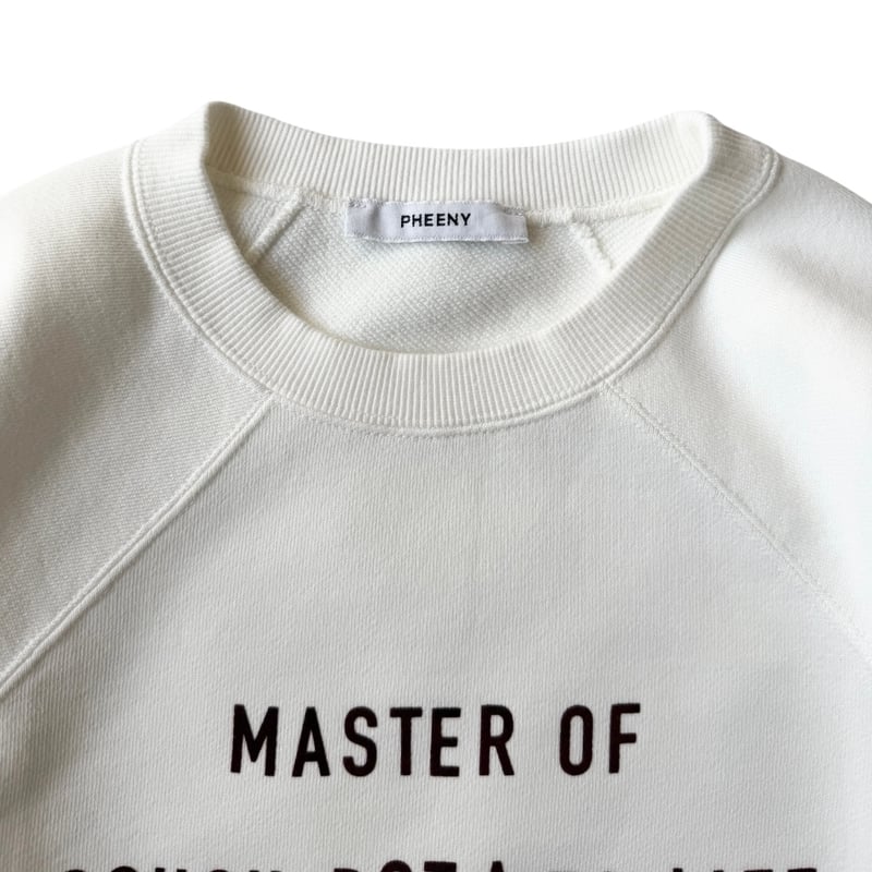 PHEENY / Flocked Athleisure Sweatshirt | FLUTTER