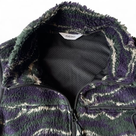 PHEENY / Wave boa vest