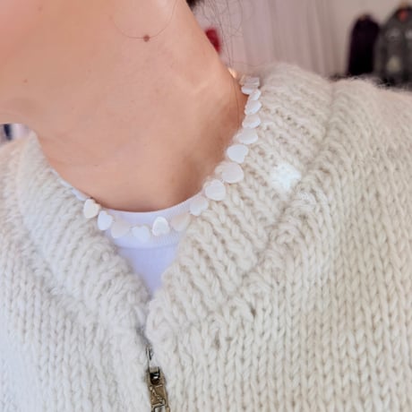 ROSETTAPRAYER / Pearl Shell Toglle Necklace ♡
