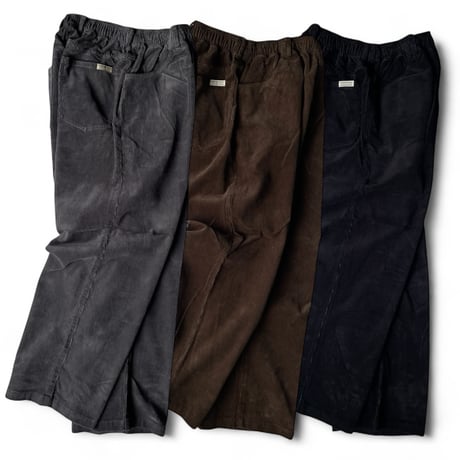 コンフォータブルリーズン STRAIGHT CORDS SLACKS BROWN COMFORTABLE