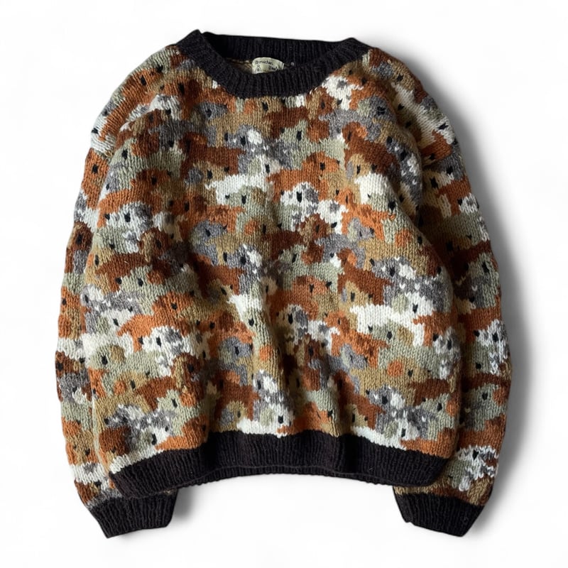 MacMahon Knitting Mills / Crew Neck Knit-DOGS |