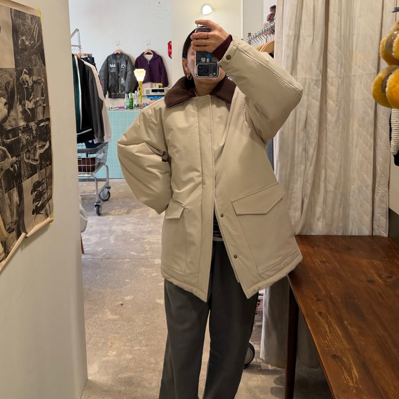 COMFORTABLE REASON / Boa Puff Jacket | FLUTTER