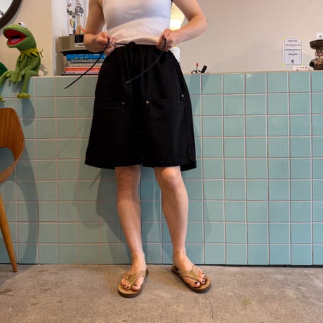 RELAXFIT /  Double Knee pocket denim Beachshorts