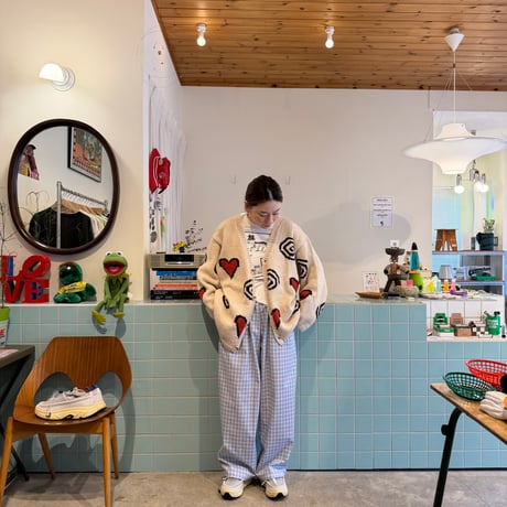 MacMahon Knitting Mills / Heart&Swirls Cardigan