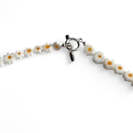 ROSETTAPRAYER / Millefiori Flower Beads Necklace