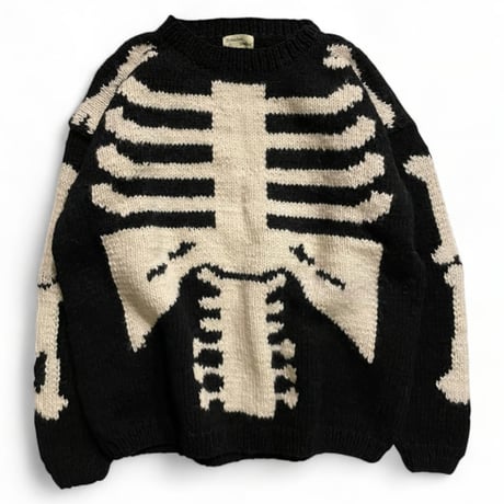 MacMahon Knitting Mills / Crew Neck Knit-BONE