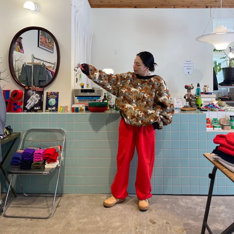 MacMahon Knitting Mills / Crew Neck Knit-DOGS