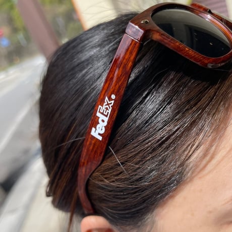 FedEX / FAUX Wood Grain SUNGLASS