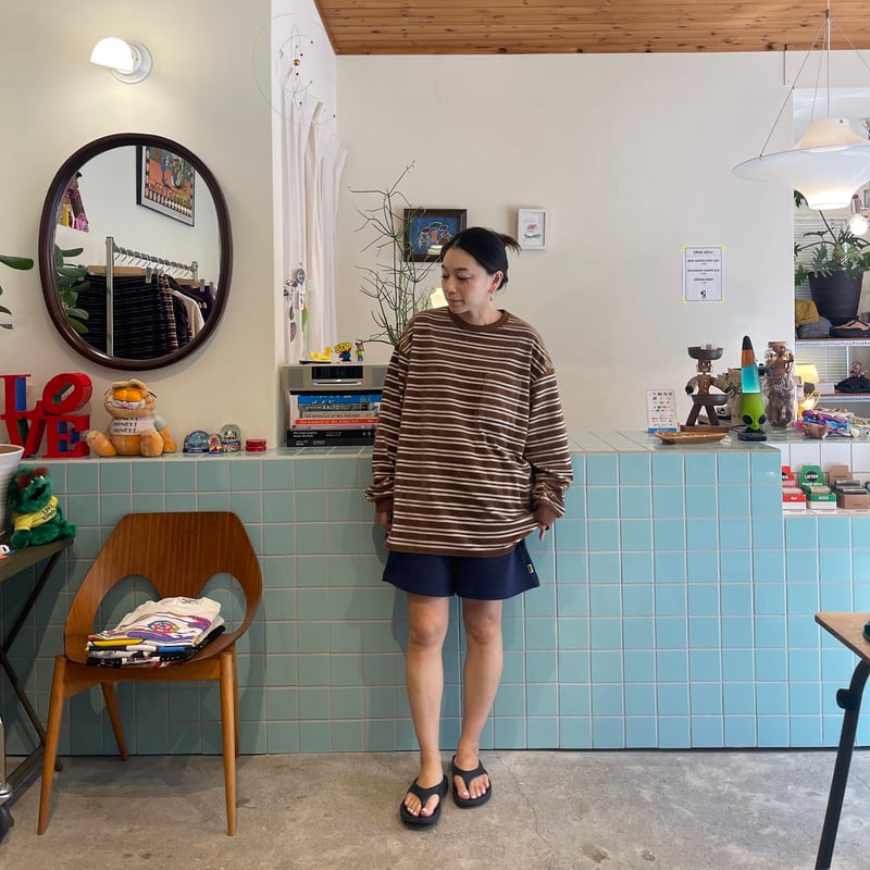 PHEENY / Velvet border L/S | FLUTTER