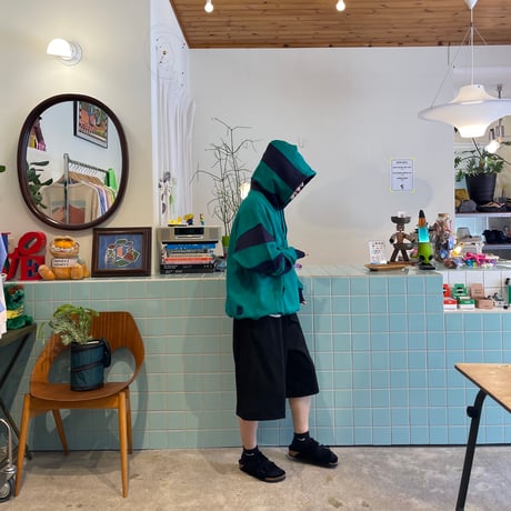 PHINGERIN / BORDER PATCH HOODIE
