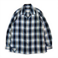 PHEENY / Rayon Ombre Check L/S Shirt