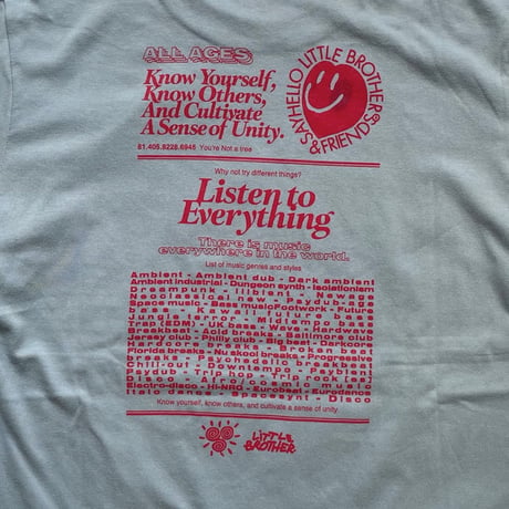 SAYHELLO Little Brother / All Ages Tee