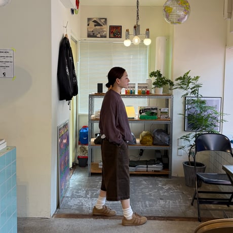 COMFORTABLE REASON / Botanical Wax Aging Shorts