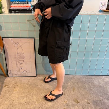 oddment / CUSTOM BDU SHORTS made in USA overdyed