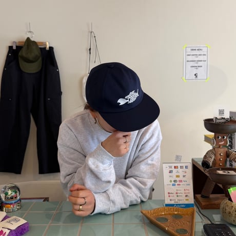 garbage / HARD BRIM 6 PANEL CAP LOW (SOLIDARITY)
