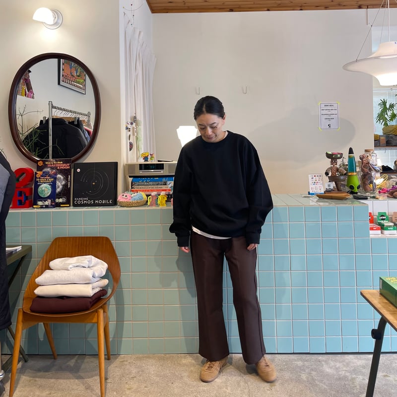 COMFORTABLE REASON / Poly Waffle Sweat | FLUTTER