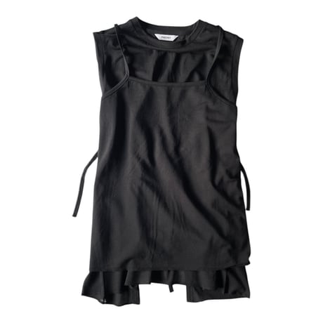 PHEENY / Cotton nylon sheer N/S ensemble