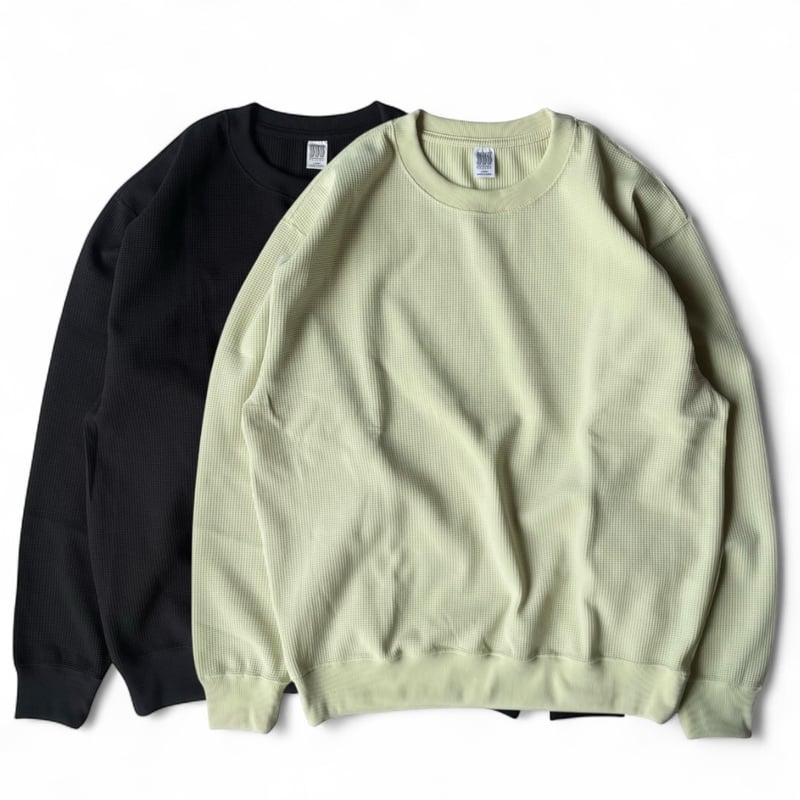 トップス COMFORTABLE REASON Poly Waffle Sweat COMFORTABLE REASON / Poly Waffle Sweat | FLUTTER