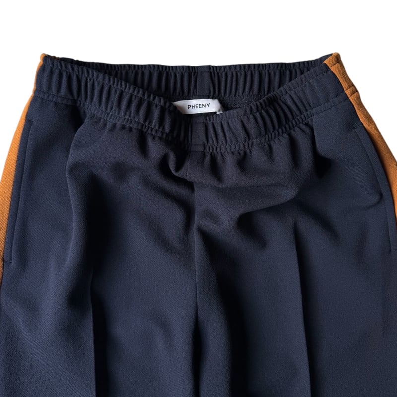 PHEENY / Georgette Kersey Side-stripe Flare Pan