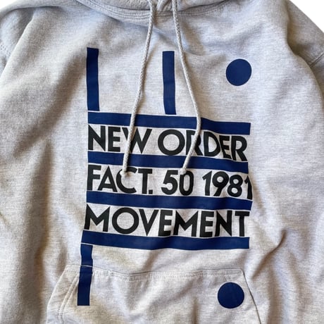 MUSIC / P/O HOODIE NEW ORDER  "MOVEMENT"