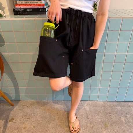 RELAXFIT /  Double Knee pocket denim Beachshorts
