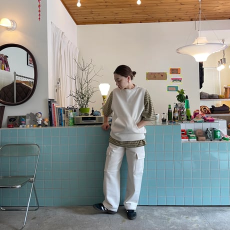 PHEENY / Athletic fleece N/S sweatshirt