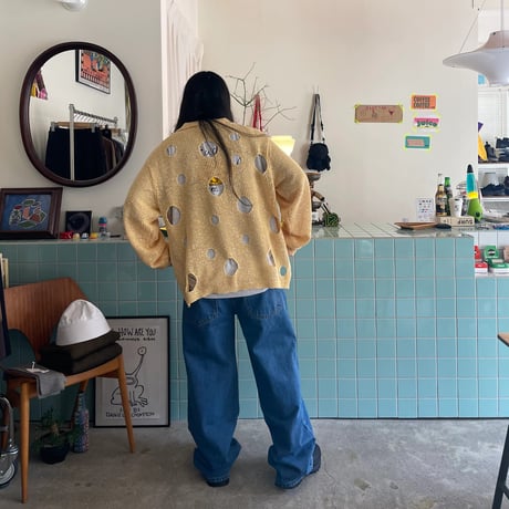 PHINGERIN / HOLE KNIT SKIPPER
