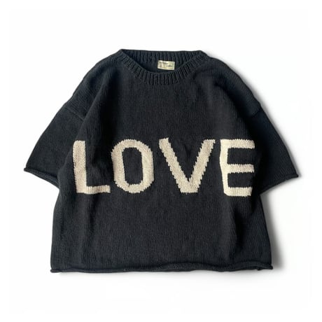 MacMahon Knitting Mills / BIG-S/S Crew Neck Knit-LOVE