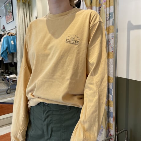 RELAX FIT×FLUTTER / ONSEN Arcade L/S TEE