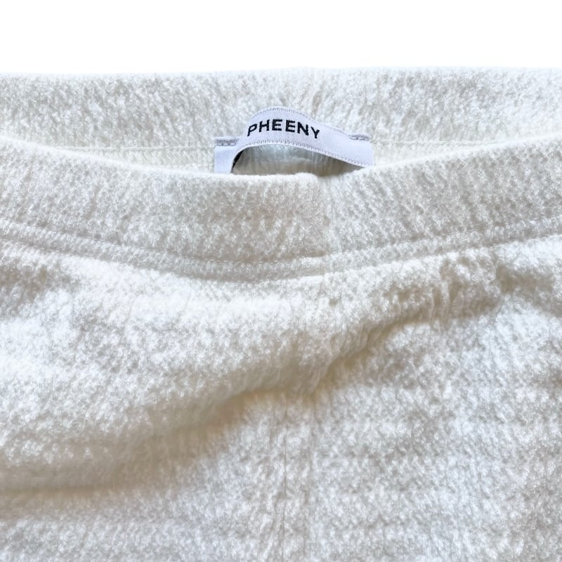 パンツ pheeny Cotton shirring flared pants 2 PHEENY / Cotton Shirring Flared Pants | FLUTTER