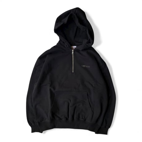 SAYHELLO / Slap Logo Harf-Zip Hoodie