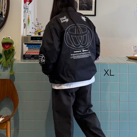 SAYHELLO×Woofie / Team Wolf Coach Jacket