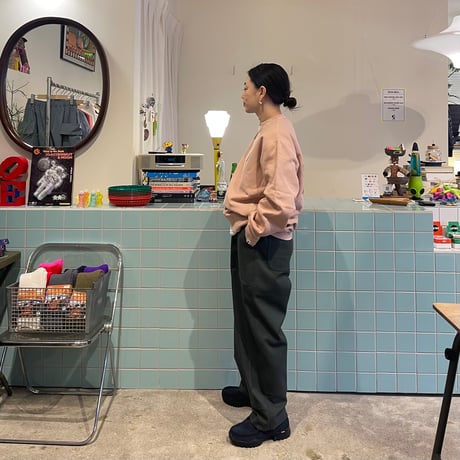 oddment / WOOL DRESS RE PANTS