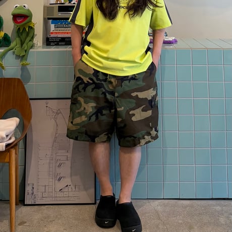 oddment / CUSTOM BDU SHORTS made in USA WOODLAND