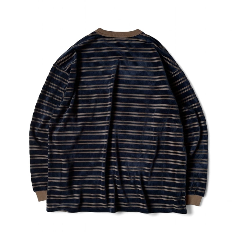 【最終値下げ】PHEENY Velvet border L/S(BOYS) PHEENY / Velvet border L/S | FLUTTER