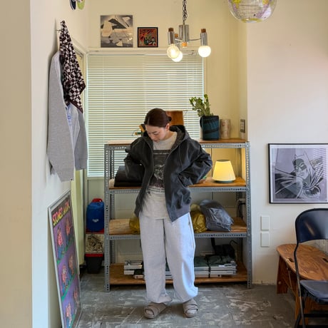 COMFORTABLE REASON / Pigment Coating Hooded Jacket