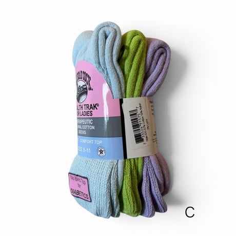 THE RAILROAD SOCK / Therapeutic Crew_(3pair) Candy Colors