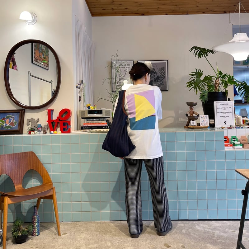 【新品】＜PHEENY＞マルチボーダー フレアパンツ　ivory 1 PHEENY Multi border n/s / flared pants – Chum!