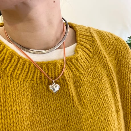 FLUTTER / SILVER ♡ Necklace