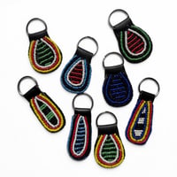 DESIGN AFRICA / MASAI BEADED KEY RING