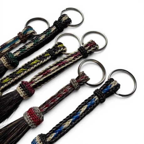 HORSE HAIR ACCESSORIES / Key Ring Medium