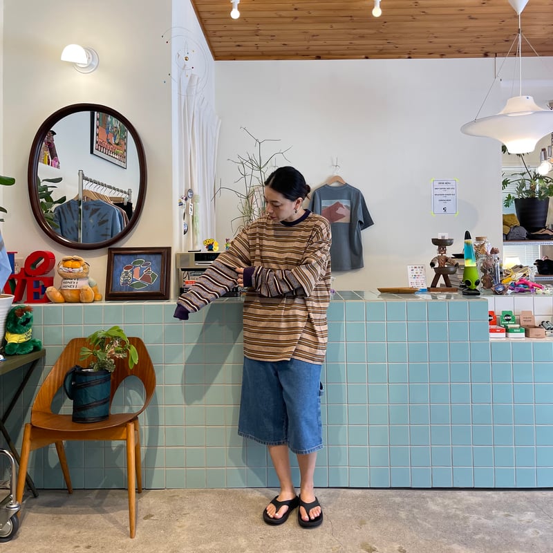 PHEENY / Multi border layered L/S | FLUTTER